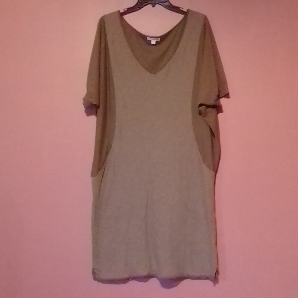 JAMES PERSE STANDARD OLIVE GREEN DRESS SIZE 2